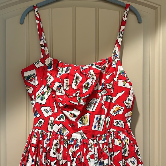 Bernie Dexter vintage pinup style dress size L - Picture 4 of 6